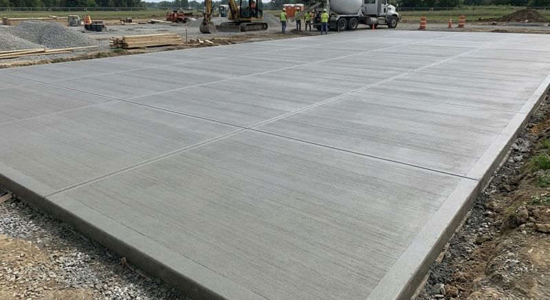 Commercial Slab Installation in Columbia, SC