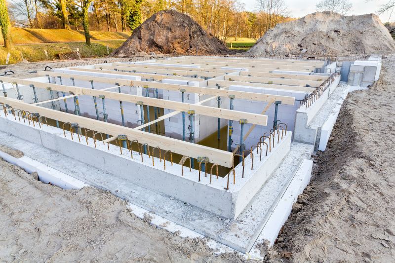 House Footing Construction in Fredericksburg, VA