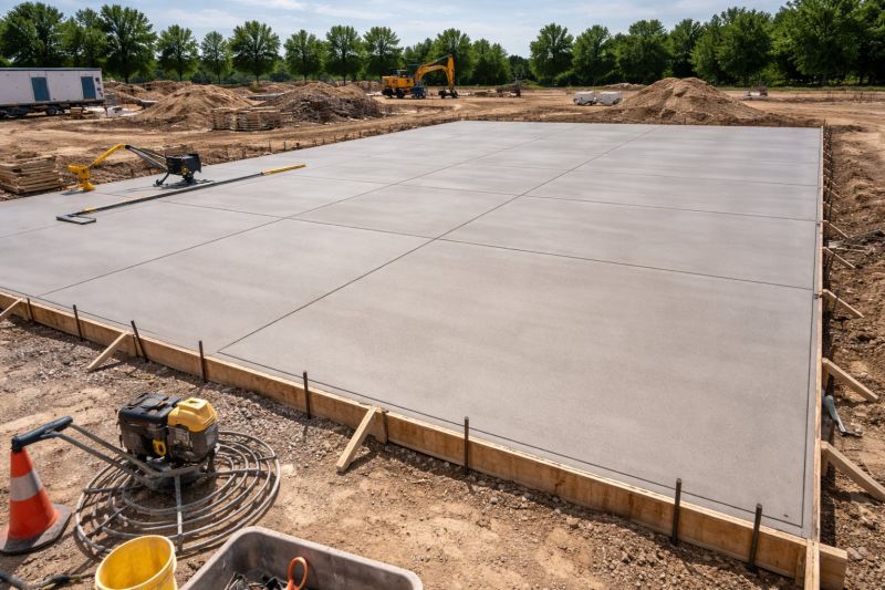 Commercial Slab Construction in Spartanburg, SC